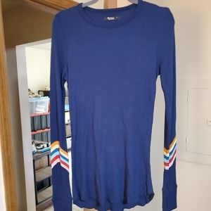 Michael Lauren Thermal Knit Top